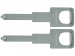 LaviLine, KEY03 magnetolos išėmimo raktas, Clarion 2001> 