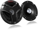 JVC, CS-V618, 16 cm /6.5" 2-juostų koaksialiniai garsiakalbiai 