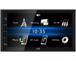 JVC, KW-M25BT 2-DIN AV grotuvas su 6.8" ekranu, Bluetooth 