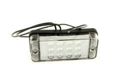 LED, žibintas priešrūkinis, 102 x 42mm, raudonas 