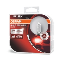 Osram lemputės SILVER +100%, H7, 55W, DUO 64210NBS-HCB 