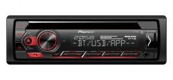 Pioneer, DEH-S420BT CD RDS magnetola su USB, Aux įėjimu, FLAC 