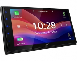 JVC, KW-M695DBW 2-DIN AV grotuvas su 6.8" ekranu, Bluetooth 
