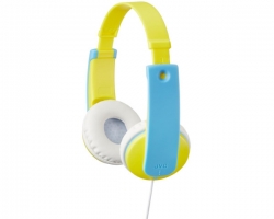 JVC, HA-KD7-YE, geltonos/šviesiai mėlynos sp., ausinės 