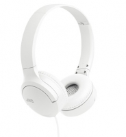 JVC, HA-S33UC-WU, baltos sp. dinaminės ausinės, mikrofonas 