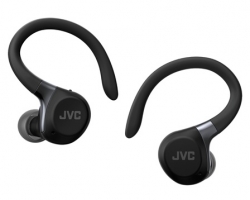 JVC, HA-EC75T-BU, juodos sp. dinaminės ausinės 
