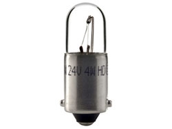 Bosma lemputė BA9s, 24V, 4W, T4W HD 