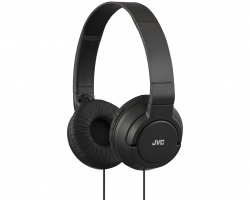 JVC, HA-S180BE, juodos sp. dinaminės ausinės 