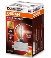 OSRAM XENARC NIGHT Braker Laser, D3S, +220% XENON 1vnt.66340XN2 