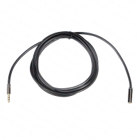 Aux įėjimo adapteris jack 3.5mm kištukas - 3.5mm lizdas, 2m 