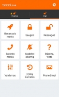 GN8 GSM/GPS imobilizatorius + automobilio signalizacija + posvyrio / smūgio jutiklis.,  be pultelių 