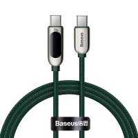 Baseus, CATSK-B06 Laido tipas USB C, 5A, 1metras, LCD ekranas 