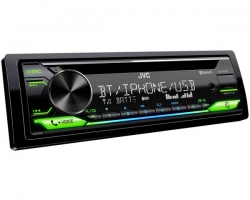JVC, KD-T922BT 1-DIN USB/CD MP3 magnetola su AUX ir Bluetooth 