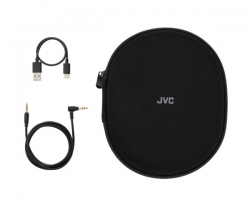 JVC, HA-S100N-BU, juodos sp. dinaminės ausinės 