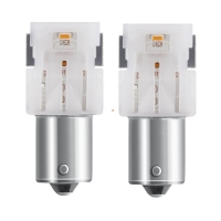 Osram LED lemputės, P21W  BA15s 12V/4W (21W) raudona, 2pcs 7506DRP 