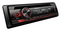 Pioneer, DEH-S320BT CD RDS magnetola su USB, Aux įėjimu, FLAC 