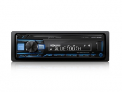 Alpine, UTE-200BT USB MP3 magnetola su Bluetooth ir Aux įėjimu 