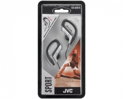JVC, HA-EB75SE, sidabrinės sp. dinaminės ausinės 