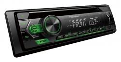 Pioneer, DEH-S120UBG CD RDS magnetola su USB, Aux įėjimu, FLAC 