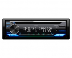 JVC, KD-DB922BT CD/USB MP3/WMA automagnetola su AUX įėjimu 