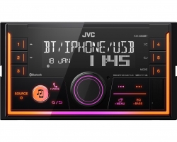 JVC, KW-X850BT 2-DIN USB MP3 magnetola su AUX ir Bluetooth 