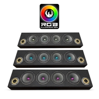 Phoenix Gold, ZP65BOXRGB žemų dažnių kol. su dėže ir RGB apšvietim 