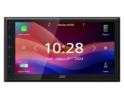 JVC, KW-M695DBW 2-DIN AV grotuvas su 6.8" ekranu, Bluetooth 