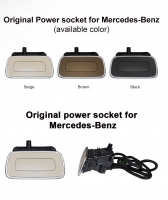 LNMH02SV, Monitoriaus laikiklis, Mercedes benz, kreminis 