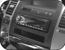 LATYF38, rėmelis 1-DIN magnetolai Toyota Prius 