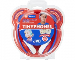 JVC, HA-KD7-RE, raudonos / mėlynos sp. ausinės 