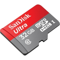 32GB Sandisk, max 98MB/s atminties kortelė, microSD 