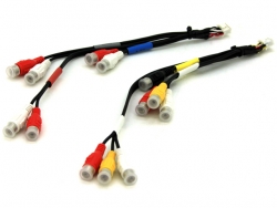Linijinių jungtis Alpine INA-W900 10/12pin AV RCA 