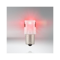 Osram LED lemputės, P21W  BA15s 12V/4W (21W) raudona, 2pcs 7506DRP 