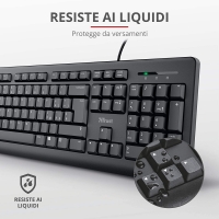 "Trust Taro" USB laidinė klaviatūra 