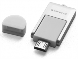 MicroSD/SDHC kortelių skaitytuvas BlackSys OTG-Mini 