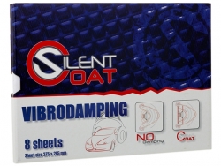 Silent Coat Shop, 8 vnt, vibraciją slopinanti medžiaga 