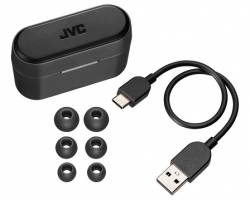 JVC, HA-A9T-BE, juodos sp. dinaminės ausinės 