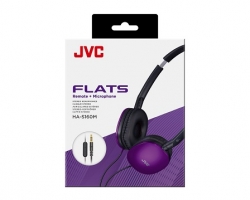 JVC, HA-S160MVU, violetinės sp. dinaminės ausinės 