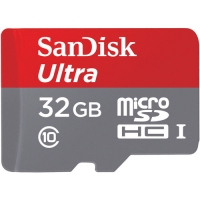 32GB Sandisk, max 98MB/s atminties kortelė, microSD 