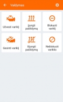 GN8 Apsaugos sistema GSM/GPS + imobilizatorius + posvyrio / smūgio jutiklis + 2 ID žetonai, Su pulteliais 