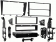 LALXF03D, rėmelis magnetolai Lexus IS 200/300 (2001-2005) 